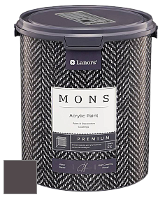 MONS PREMIUM PAINT – 100% акриловая интерьерная краска с шелковистым матовым блеском цвет NCS S 8005-R20B 