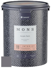 MONS INTERIOR PAINT – 100% акриловая глубоко матовая краска, 3% блеска цвет NCS S 6005-R50B 