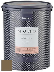 MONS INTERIOR PAINT – 100% акриловая глубоко матовая краска, 3% блеска цвет NCS S 6020-Y 