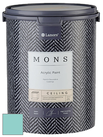 MONS CEILING PAINT – Aбсолютно матовая потолочная краска, 2% блеска цвет NCS S 1030-B50G 