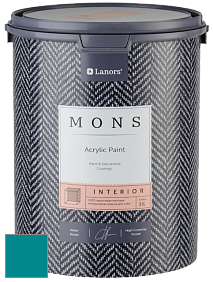 MONS INTERIOR PAINT – 100% акриловая глубоко матовая краска, 3% блеска цвет NCS S 3060-B30G 