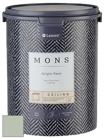 MONS CEILING PAINT – Aбсолютно матовая потолочная краска, 2% блеска цвет NCS S 2010-G30Y 