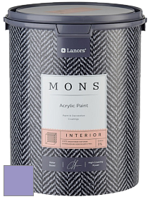 MONS INTERIOR PAINT – 100% акриловая глубоко матовая краска, 3% блеска цвет NCS S 2040-R60B 