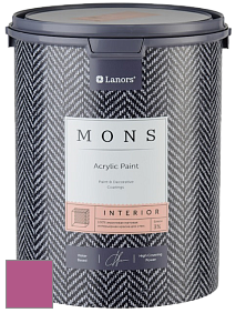 MONS INTERIOR PAINT – 100% акриловая глубоко матовая краска, 3% блеска цвет NCS S 2060-R30B 