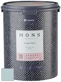 MONS EGGSHELL PAINT – 100% акриловая шелковисто-матовая краска, 7 % блеска цвет NCS S 1510-B20G 