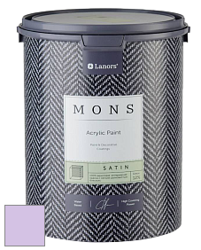 MONS SATIN PAINT – 100% акриловая полуматовая краска, 12% блеска цвет NCS S 0530-R50B 