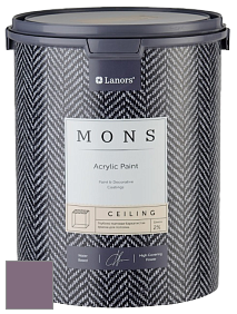 MONS CEILING PAINT – Aбсолютно матовая потолочная краска, 2% блеска цвет NCS S 5020-R40B 