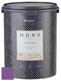 MONS CEILING PAINT – Aбсолютно матовая потолочная краска, 2% блеска цвет NCS S 3055-R50B 