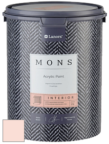 MONS INTERIOR PAINT – 100% акриловая глубоко матовая краска, 3% блеска цвет NCS S 0510-Y80R 
