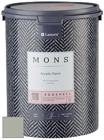 MONS EGGSHELL PAINT – 100% акриловая шелковисто-матовая краска, 7 % блеска цвет NCS S 3005-G50Y 