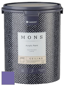 MONS CEILING PAINT – Aбсолютно матовая потолочная краска, 2% блеска цвет NCS S 3050-R60B 
