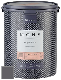 MONS INTERIOR PAINT – 100% акриловая глубоко матовая краска, 3% блеска цвет NCS S 7005-R50B 