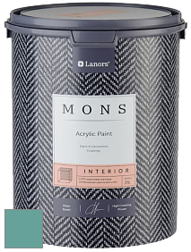 MONS INTERIOR PAINT – 100% акриловая глубоко матовая краска, 3% блеска цвет NCS S 3030-B60G 