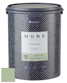 MONS SATIN PAINT – 100% акриловая полуматовая краска, 12% блеска цвет NCS S 2020-G30Y 