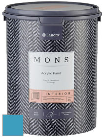 MONS INTERIOR PAINT – 100% акриловая глубоко матовая краска, 3% блеска цвет NCS S 2050-B 