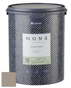MONS SATIN PAINT – 100% акриловая полуматовая краска, 12% блеска цвет NCS S 4005-Y20R 