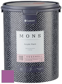 MONS EGGSHELL PAINT – 100% акриловая шелковисто-матовая краска, 7 % блеска цвет NCS S 2060-R40B 