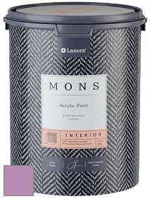 MONS INTERIOR PAINT – 100% акриловая глубоко матовая краска, 3% блеска цвет NCS S 2040-R40B 