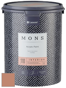 MONS INTERIOR PAINT – 100% акриловая глубоко матовая краска, 3% блеска цвет NCS S 3030-Y60R 