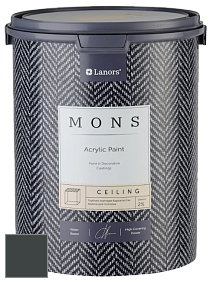 MONS CEILING PAINT – Aбсолютно матовая потолочная краска, 2% блеска цвет NCS S 8505-B80G 