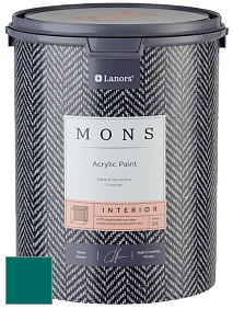 MONS INTERIOR PAINT – 100% акриловая глубоко матовая краска, 3% блеска цвет NCS S 4550-B50G 