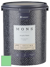 MONS CEILING PAINT – Aбсолютно матовая потолочная краска, 2% блеска цвет NCS S 0550-G10Y 
