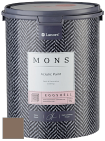 MONS EGGSHELL PAINT – 100% акриловая шелковисто-матовая краска, 7 % блеска цвет NCS S 6010-Y30R 