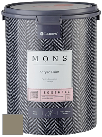 MONS EGGSHELL PAINT – 100% акриловая шелковисто-матовая краска, 7 % блеска цвет NCS S 5010-G90Y 