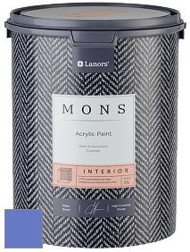 MONS INTERIOR PAINT – 100% акриловая глубоко матовая краска, 3% блеска цвет NCS S 2060-R70B 