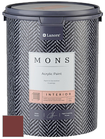 MONS INTERIOR PAINT – 100% акриловая глубоко матовая краска, 3% блеска цвет NCS S 4550-Y90R 