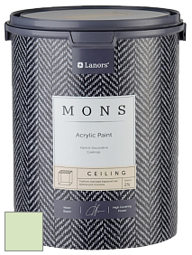 MONS CEILING PAINT – Aбсолютно матовая потолочная краска, 2% блеска цвет NCS S 0520-G30Y 