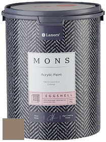 MONS EGGSHELL PAINT – 100% акриловая шелковисто-матовая краска, 7 % блеска цвет NCS S 5010-Y30R 