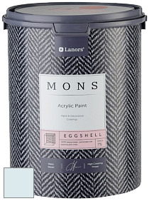 MONS EGGSHELL PAINT – 100% акриловая шелковисто-матовая краска, 7 % блеска цвет NCS S 0507-B 