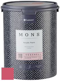 MONS EGGSHELL PAINT – 100% акриловая шелковисто-матовая краска, 7 % блеска цвет NCS S 1070-R10B 