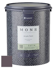MONS SATIN PAINT – 100% акриловая полуматовая краска, 12% блеска цвет NCS S 7010-R30B 