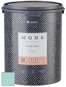 MONS INTERIOR PAINT – 100% акриловая глубоко матовая краска, 3% блеска цвет NCS S 1020-B50G 