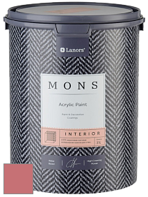 MONS INTERIOR PAINT – 100% акриловая глубоко матовая краска, 3% блеска цвет NCS S 2050-R 