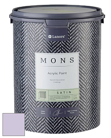 MONS SATIN PAINT – 100% акриловая полуматовая краска, 12% блеска цвет NCS S 1020-R50B 