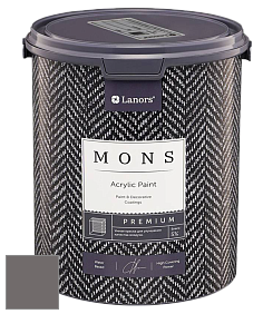 MONS PREMIUM PAINT – 100% акриловая интерьерная краска с шелковистым матовым блеском цвет NCS S 6502-R 