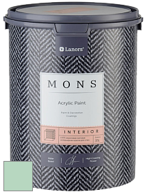 MONS INTERIOR PAINT – 100% акриловая глубоко матовая краска, 3% блеска цвет NCS S 1020-G 