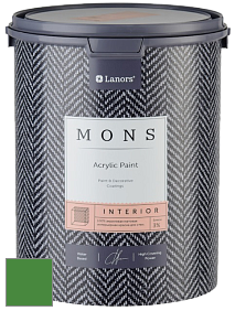 MONS INTERIOR PAINT – 100% акриловая глубоко матовая краска, 3% блеска цвет NCS S 2570-G20Y 