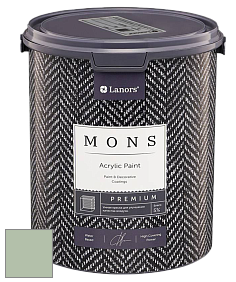 MONS PREMIUM PAINT – 100% акриловая интерьерная краска с шелковистым матовым блеском цвет MONS 239 Весна священная
