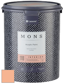 MONS INTERIOR PAINT – 100% акриловая глубоко матовая краска, 3% блеска цвет NCS S 1030-Y50R 