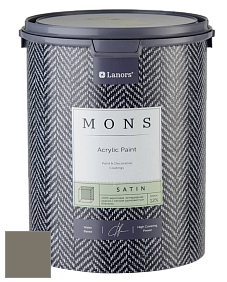MONS SATIN PAINT – 100% акриловая полуматовая краска, 12% блеска цвет NCS S 6005-Y 