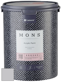MONS EGGSHELL PAINT – 100% акриловая шелковисто-матовая краска, 7 % блеска цвет NCS S 2002-R50B 
