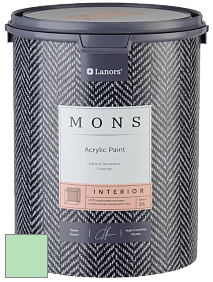 MONS INTERIOR PAINT – 100% акриловая глубоко матовая краска, 3% блеска цвет NCS S 0530-G10Y 