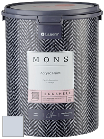 MONS EGGSHELL PAINT – 100% акриловая шелковисто-матовая краска, 7 % блеска цвет NCS S 1010-R70B 