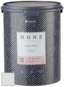MONS EGGSHELL PAINT – 100% акриловая шелковисто-матовая краска, 7 % блеска цвет NCS S 1002-G 
