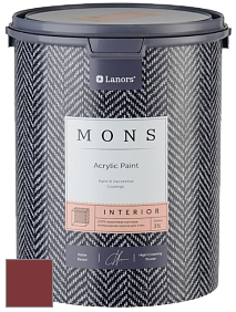 MONS INTERIOR PAINT – 100% акриловая глубоко матовая краска, 3% блеска цвет NCS S 3560-R 