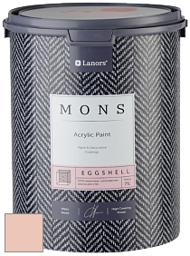 MONS EGGSHELL PAINT – 100% акриловая шелковисто-матовая краска, 7 % блеска цвет NCS S 1015-Y70R 